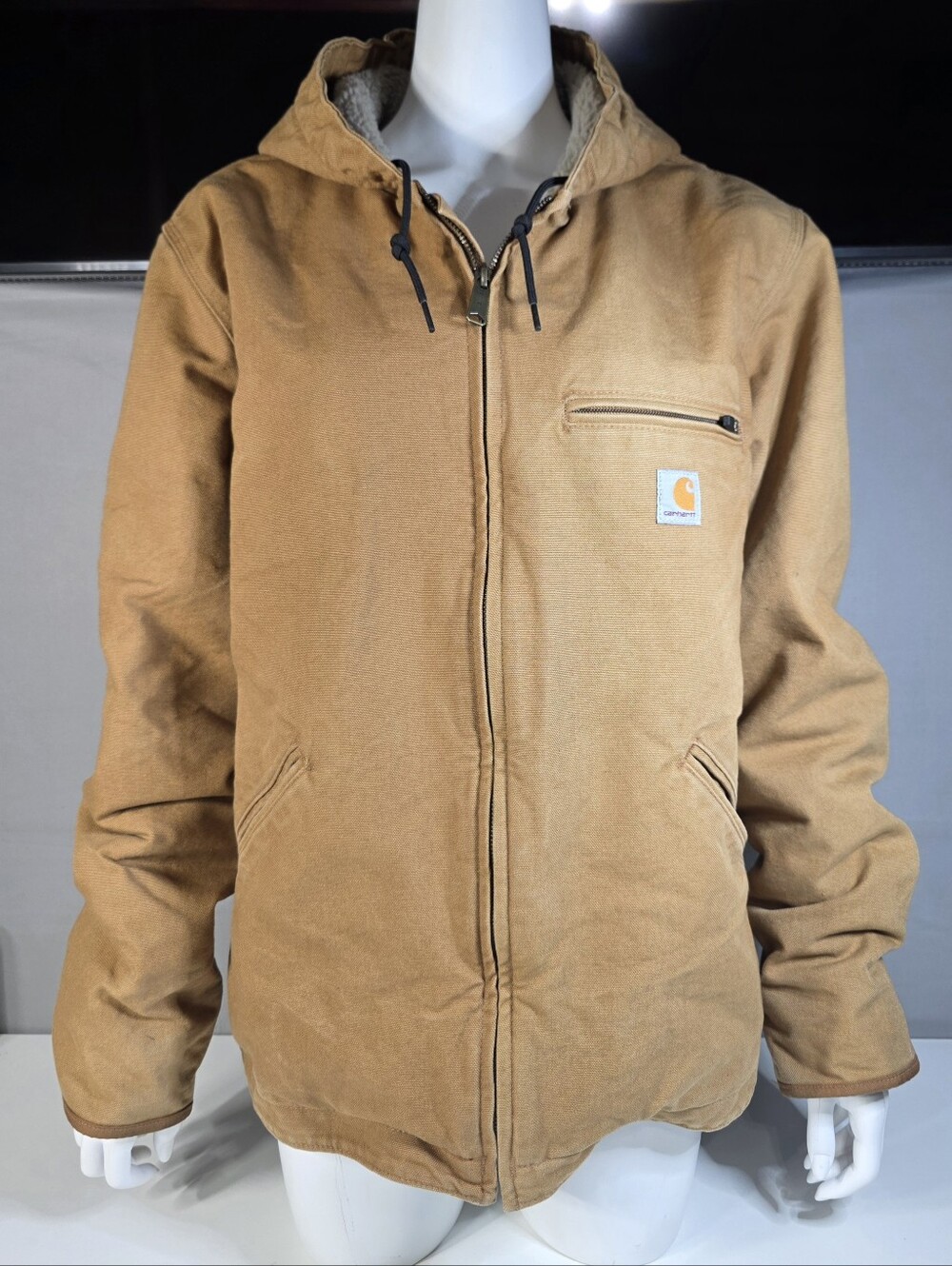 Carhartt Washed Duck Sierra Jacket Size Medium